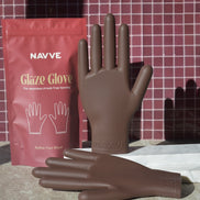NAVVE silicone tanning Glove and packaging